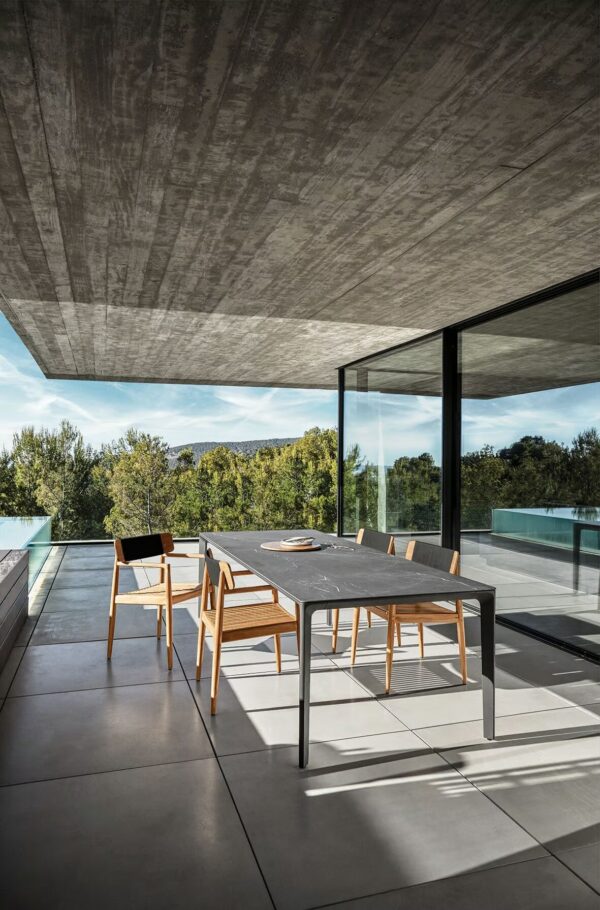 Gartenstuhl aus Teakholz mit Armlehnen | Gloster | Archi - Image 7