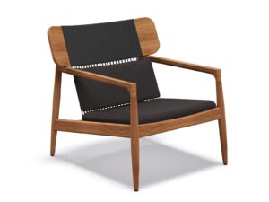 Gartensessel aus Teakholz mit Armlehnen | Gloster | Archi