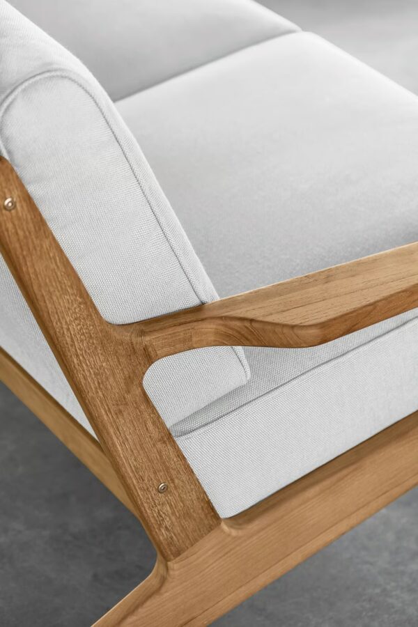 2-Sitzer Gartensofa aus Stoff | Gloster | Bay - Image 4