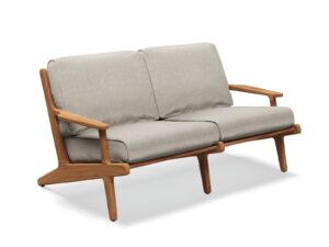 2-Sitzer Gartensofa aus Stoff | Gloster | Bay
