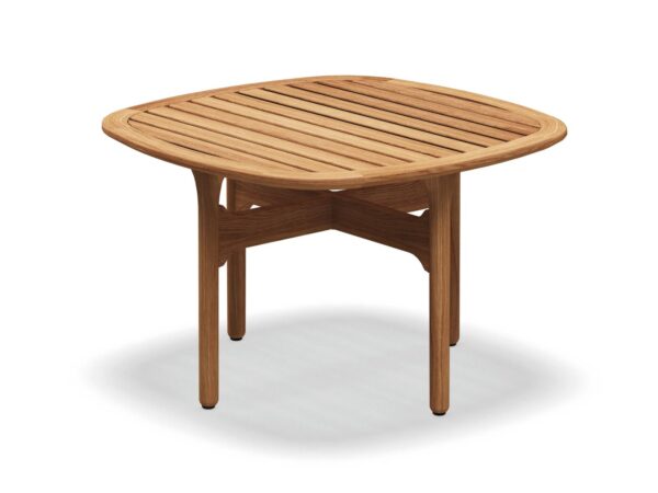 Quadratischer niedriger Garten-Beistelltisch aus Teakholz | Gloster | Bay