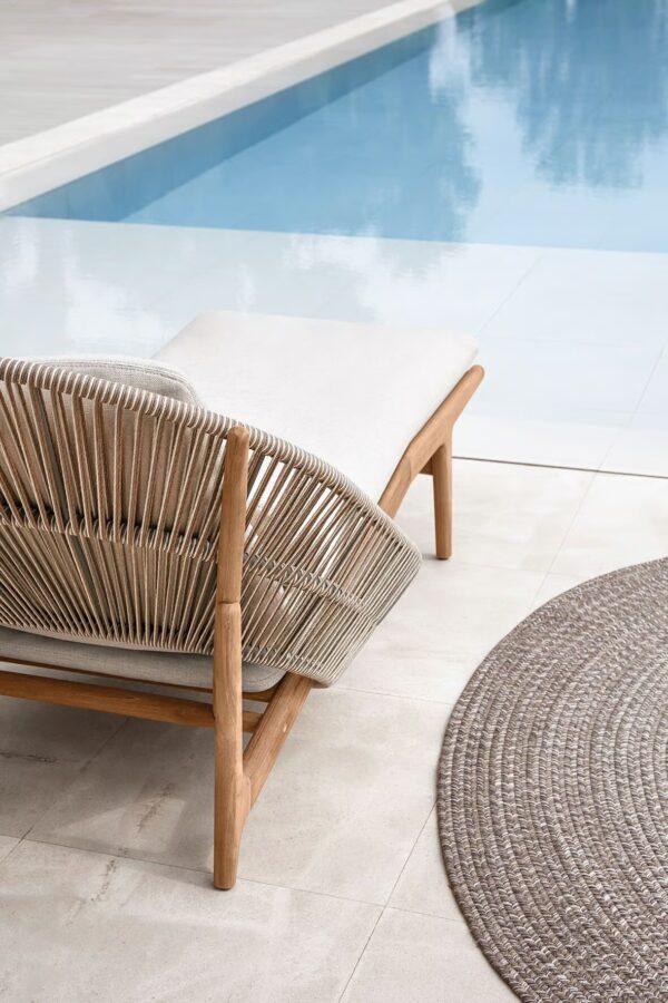 Gartenliege aus Stoff | Gloster | Bora - Image 3