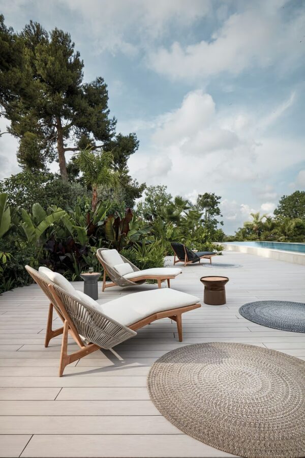 Gartenliege aus Stoff | Gloster | Bora - Image 4