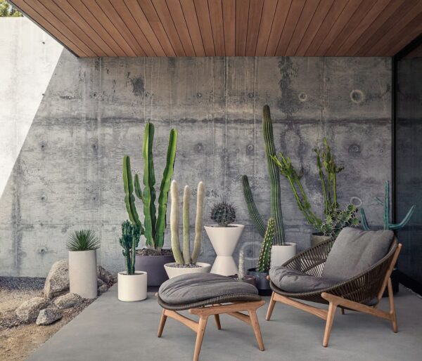 Gartensessel aus Stoff | Gloster | Bora - Image 7