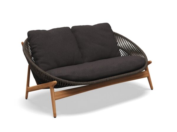 2-Sitzer Gartensofa aus Stoff | Gloster | Bora - Image 2