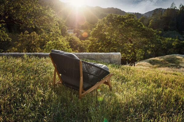 Gartensessel aus Stoff | Gloster | Bora - Image 10