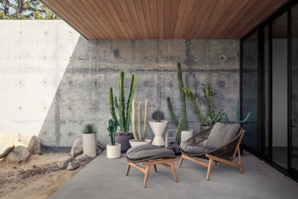 Gartensessel aus Stoff | Gloster | Bora - Image 6