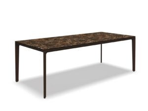 Rechteckiger Gartentisch aus Keramik | Gloster