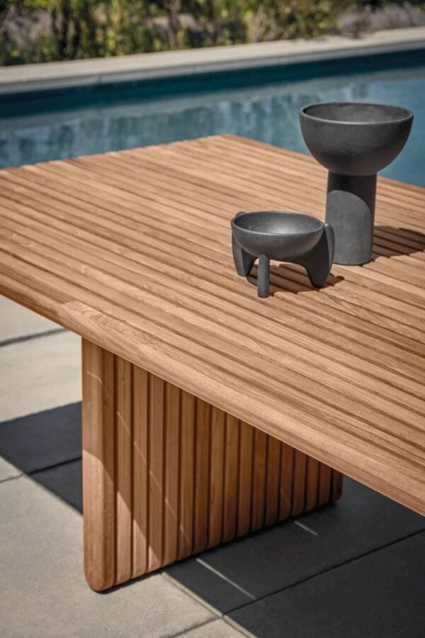 Rechteckiger Gartentisch aus Teakholz | Gloster | Deck - Image 4