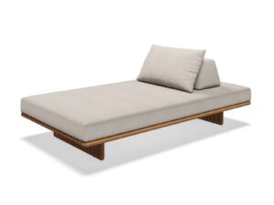 Récamiere für den Garten aus Stoff | Gloster | Deck