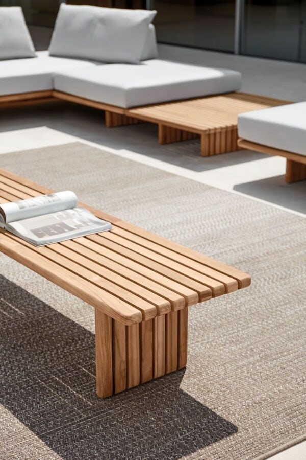 Modulares Gartensofa aus Stoff | Gloster | Deck - Image 8