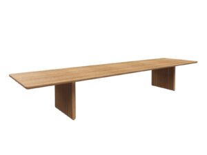 Rechteckiger Gartentisch aus Teakholz | Gloster | Deck
