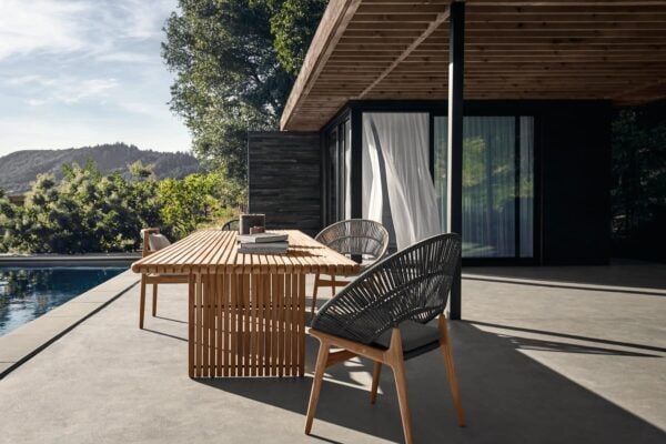 Rechteckiger Gartentisch aus Teakholz | Gloster | Deck - Image 6