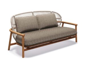 2-Sitzer Gartensofa aus Stoff | Gloster | Fern