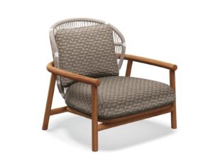 Gartensessel aus Stoff mit Armlehnen | Gloster | Fern