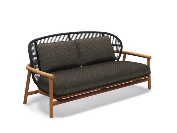 2-Sitzer Gartensofa aus Stoff | Gloster | Fern - Image 2