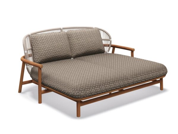 Loungebett aus Stoff | Gloster | Fern
