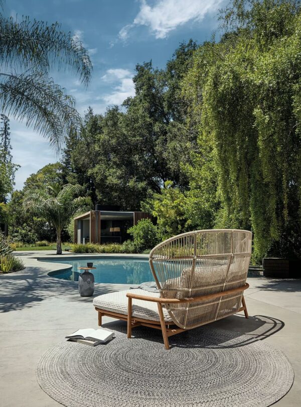 Loungebett aus Stoff | Gloster | Fern - Image 3