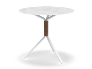 Runder Gartentisch aus Aluminium | Gloster | Fresco