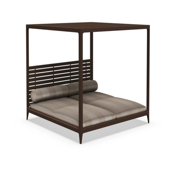 Loungebett aus Aluminium mit Baldachin | Gloster | Grid - Image 4