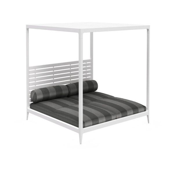 Loungebett aus Aluminium mit Baldachin | Gloster | Grid - Image 6