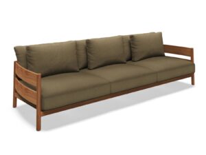 3-Sitzer Gartensofa aus Stoff | Gloster | Haven