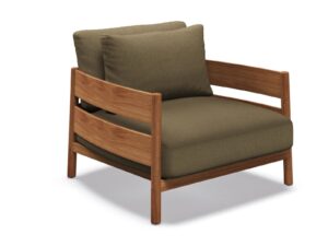 Gartensessel aus Stoff mit Armlehnen | Gloster | Haven