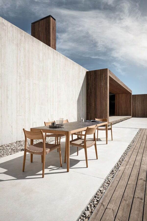 Gartenstuhl aus Teakholz mit Armlehnen | Gloster | Lima - Image 3