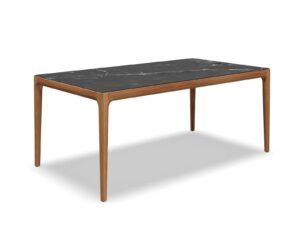 Rechteckiger Gartentisch aus Keramik | Gloster | Lima