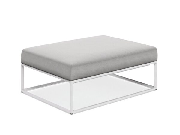 Rechteckiger Sitzpouf für den Aussenbereich aus Stoff | Gloster | Maya - Image 2