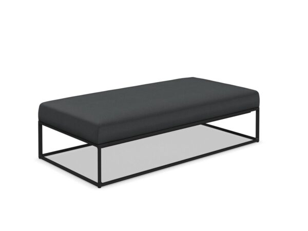 Rechteckiger Sitzpouf für den Aussenbereich aus Stoff | Gloster | Maya - Image 3