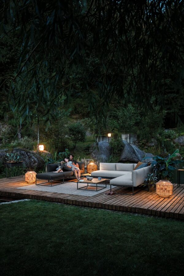 2-Sitzer modulares Gartensofa aus Stoff | Gloster | Maya - Image 16
