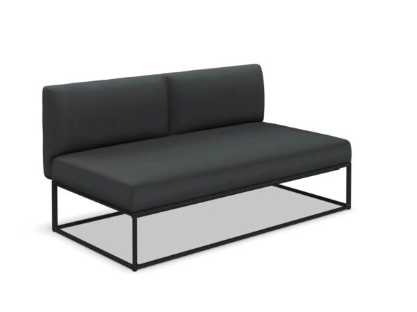 2-Sitzer modulares Gartensofa aus Stoff | Gloster | Maya - Image 3