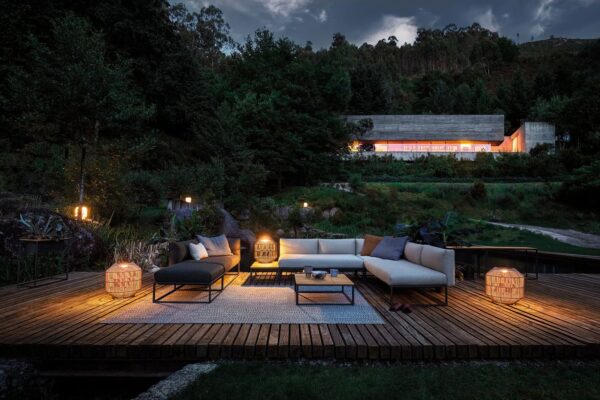 2-Sitzer modulares Gartensofa aus Stoff | Gloster | Maya - Image 17
