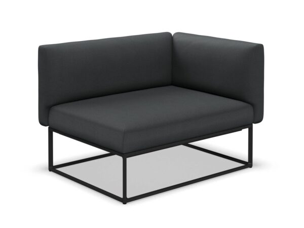 Eck- modularer Gartensessel aus Stoff | Gloster | Maya - Image 3
