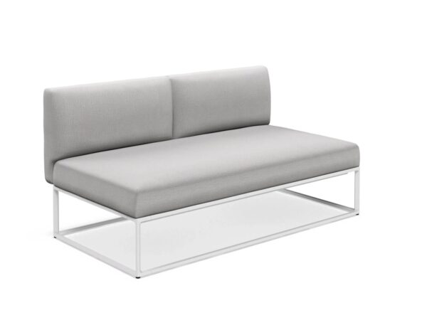 2-Sitzer modulares Gartensofa aus Stoff | Gloster | Maya - Image 4