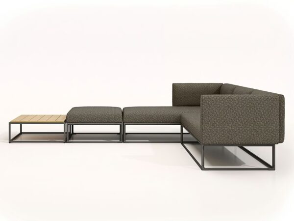 2-Sitzer modulares Gartensofa aus Stoff | Gloster | Maya - Image 5