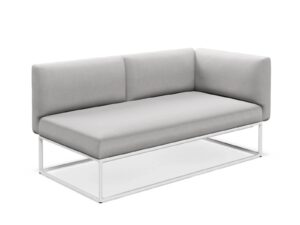 2-Sitzer modulares Gartensofa aus Stoff | Gloster | Maya