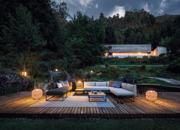 2-Sitzer modulares Gartensofa aus Stoff | Gloster | Maya - Image 18