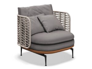 Gartensessel aus Korbgeflecht | Gloster | Mistral