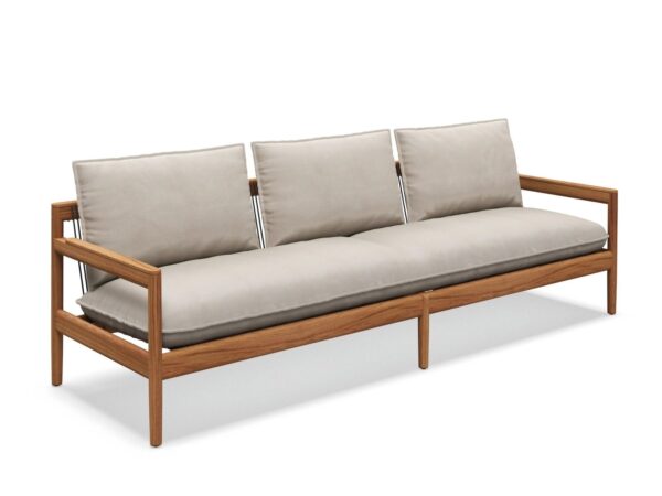 3-Sitzer Gartensofa aus Stoff | Gloster | Saranac