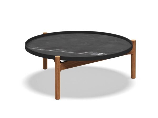 Runder Garten-Beistelltisch aus Keramik | Gloster - Image 3