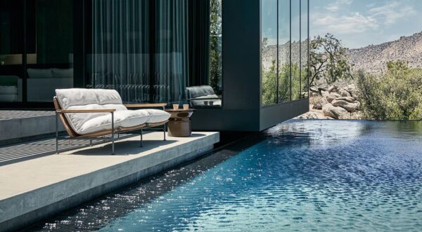 2-Sitzer Gartensofa aus Stoff | Gloster | Zenith - Image 2