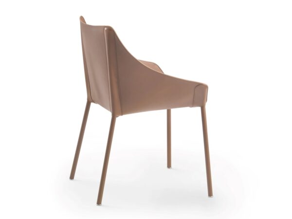 Stuhl aus gegerbtem Leder | Flexform | Haiku - Image 2