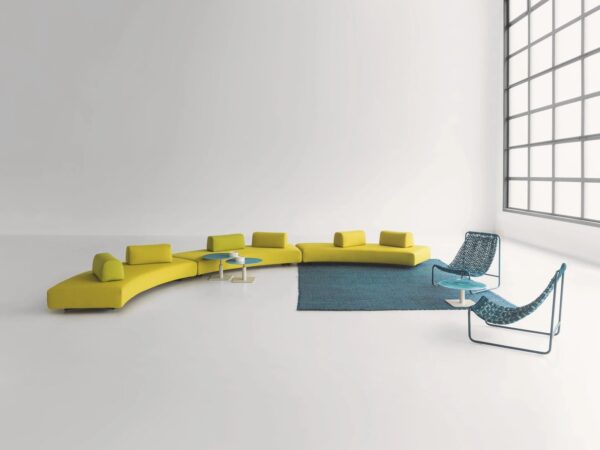 Gartensessel aus synthetischer Faser mit Kufengestell | Paola Lenti | Hammock - Image 7