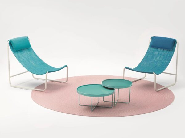 Gartensessel aus synthetischer Faser mit Kufengestell | Paola Lenti | Hammock - Image 5