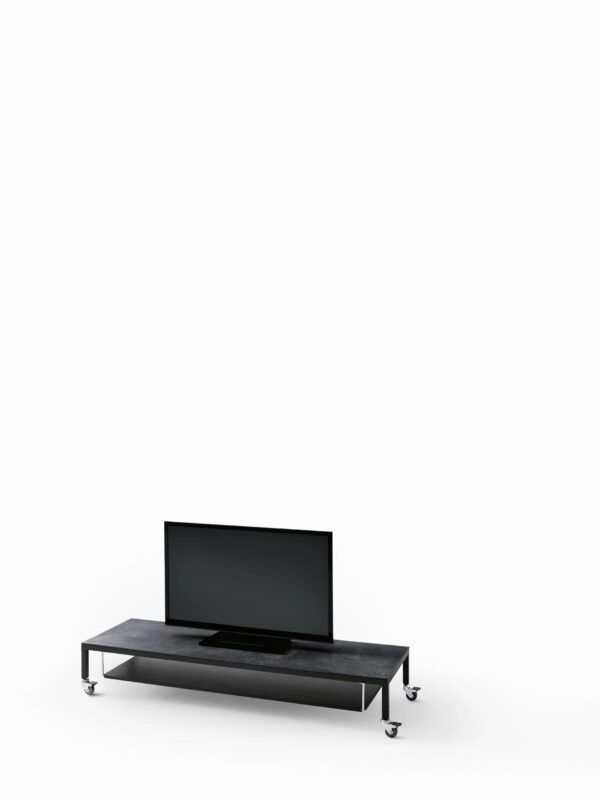 Rechteckiger niedriger Couchtisch mit Rollen | Desalto | Helsinki - Image 2
