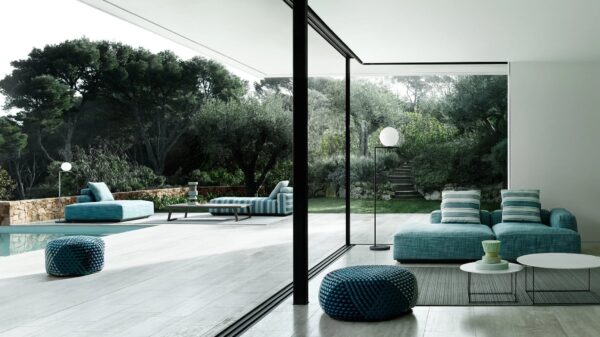 Garten Anbausofa aus Stoff | B&B Italia Outdoor - Image 8