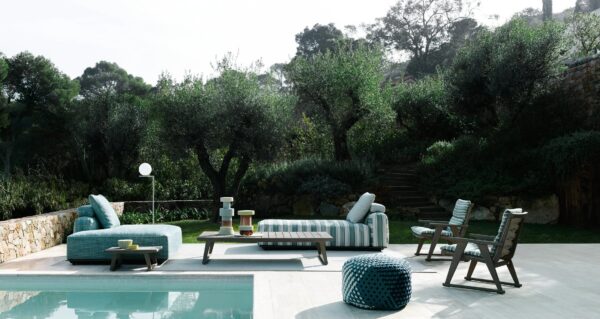 Garten Anbausofa aus Stoff | B&B Italia Outdoor - Image 10