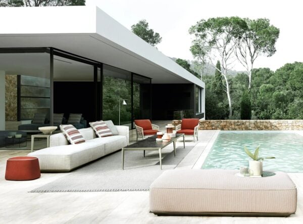 Garten Anbausofa aus Stoff | B&B Italia Outdoor - Image 11